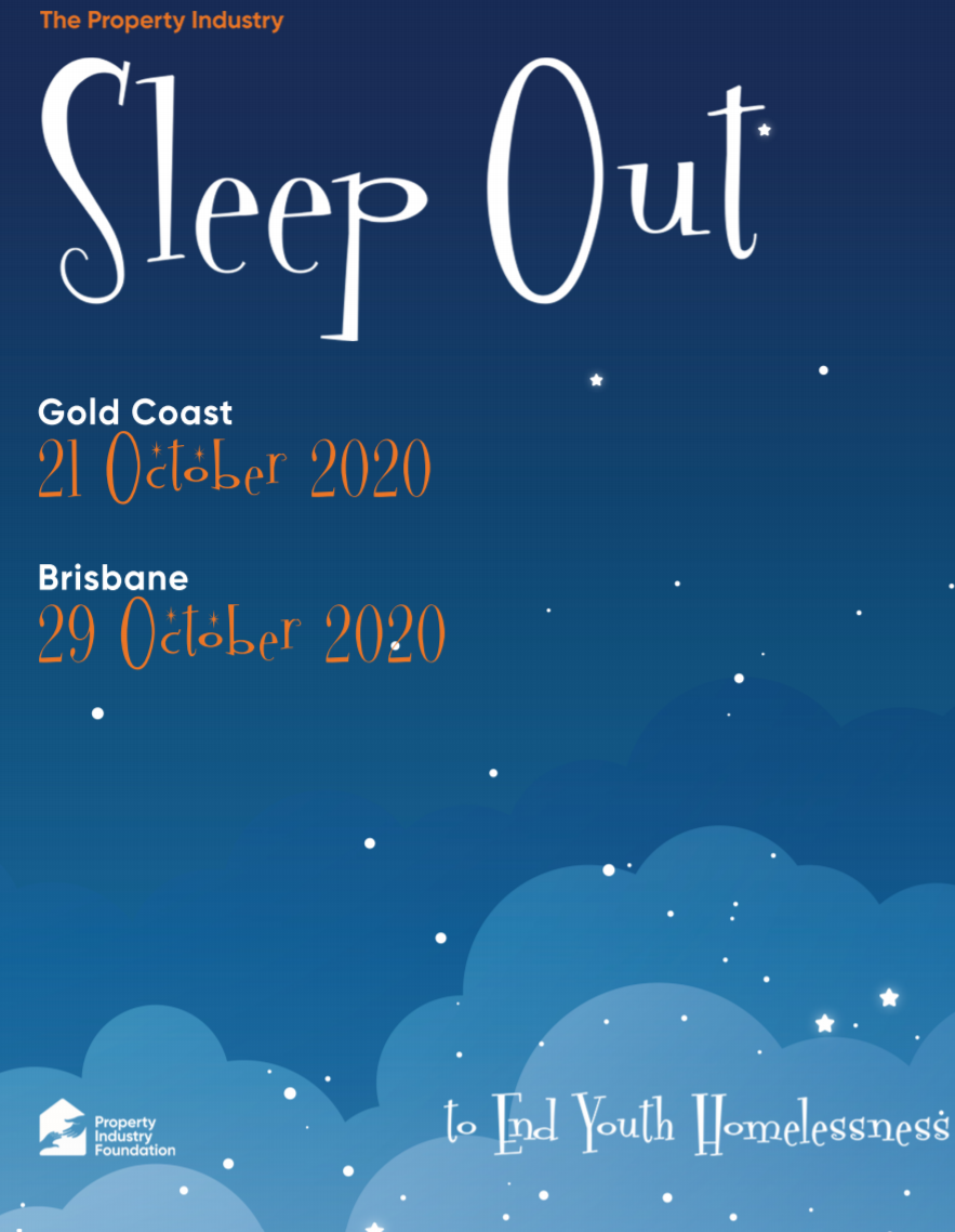 Sleep out QLD Poster