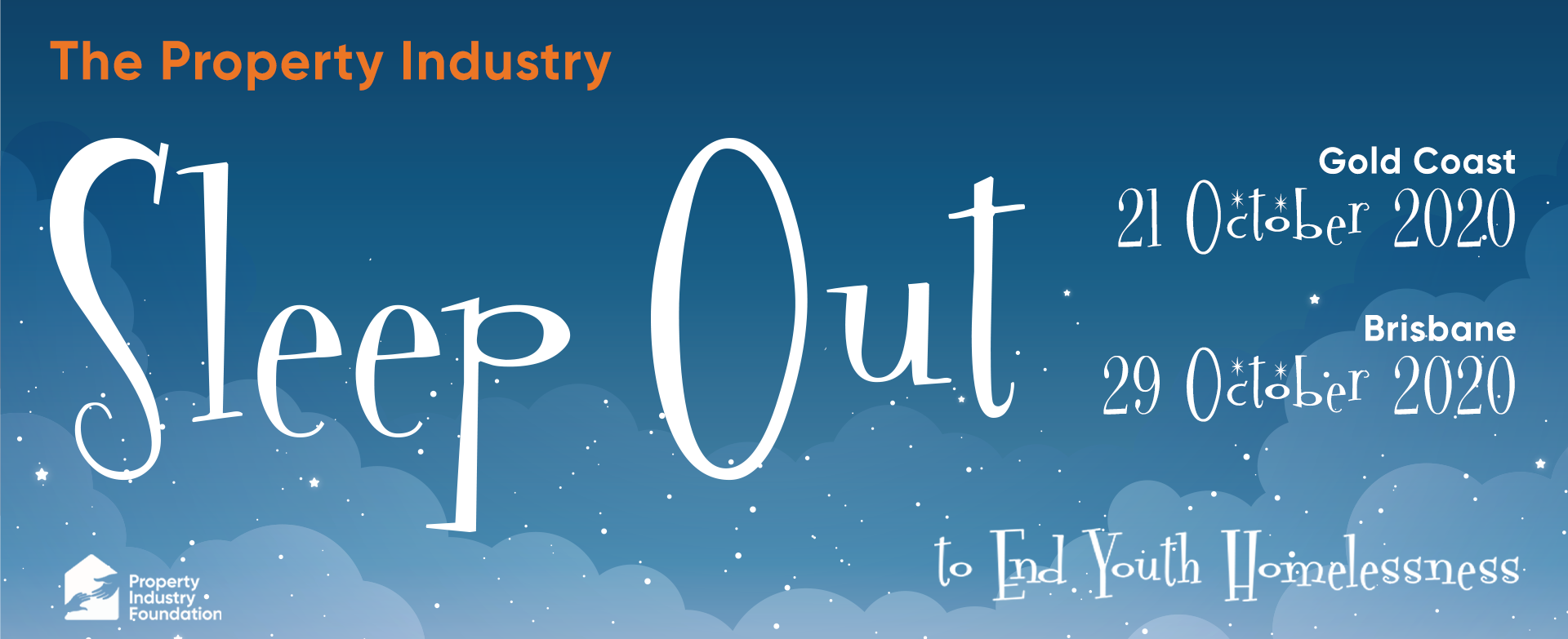 Sleep Out QLD Facebook Profile Banner